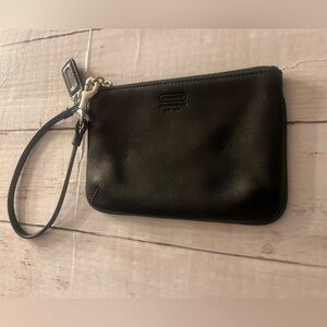 Coach small wristlet wallet